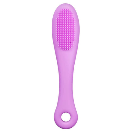 Pet Cats Dog Cleaning Comb Chin Teeth Cleaning Brush Silicone Brush, Green, Purple, Pink - DealBuddy