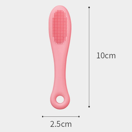 Pet Cats Dog Cleaning Comb Chin Teeth Cleaning Brush Silicone Brush, Green, Purple, Pink - DealBuddy