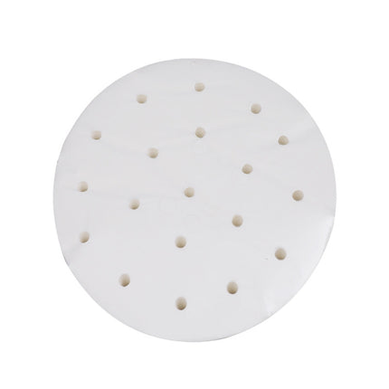 100pcs /Pack Steamer Paper Non-Stick Disposable Grease-Proof Paper Round Air Fryer Pad