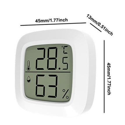 Mini Electronic Pet Temperature And Humidity Meter Highly Precise Temperature And Humidity Meter For Home Use - DealBuddy