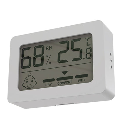 Household Indoor Mini Electronic Temperature And Humidity Meter With Stand - DealBuddy