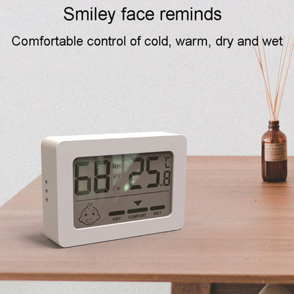 Household Indoor Mini Electronic Temperature And Humidity Meter With Stand - DealBuddy