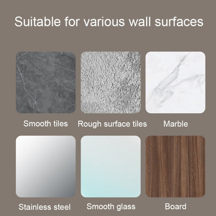 Multifunctional Six-claw 360-degree Rotating Hook Rack Kitchen Storage Seamless Punch-free Hooks