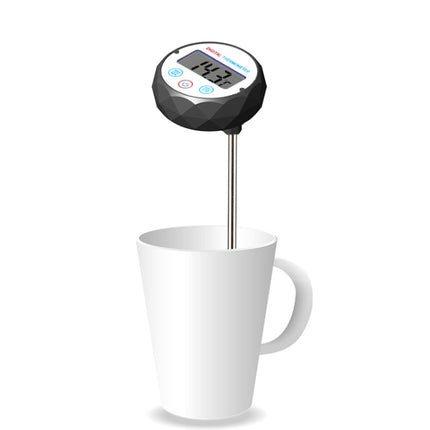 Milk Coffee Hand Brew Kettle Thermometer With Pen Holder Food Thermometer Waterproof - DealBuddy