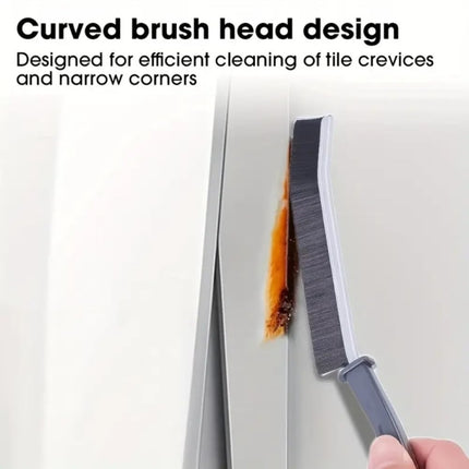 Bathroom Kitchen Tile Corner Cleaning Brush Multifunctional Window Crevice Groove Stiff Brush