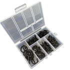 75pcs /Box Screw-in Ceiling Hook Set Home Storage Wall Cup Hook Lamp Hook