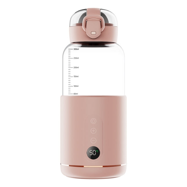 300ml Wireless Instant Water Warmer Electric Kettle for Baby Formula With 5200 mAh Battery Capacity