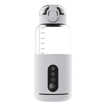 300ml Wireless Instant Water Warmer Electric Kettle for Baby Formula With 5200 mAh Battery Capacity, 300ml  5200 mAh (White), 300ml 5200 mAh (Pink), 300ml  5200 mAh (Blue)