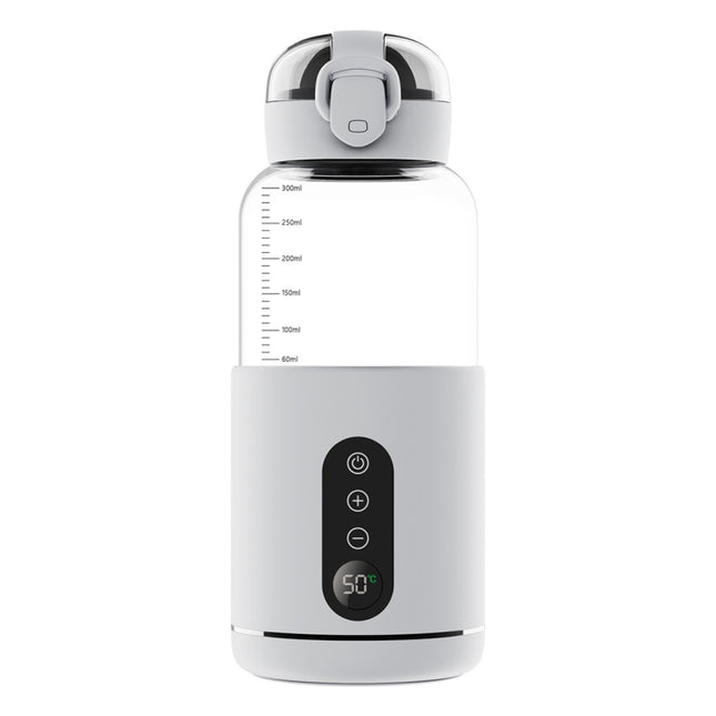 300ml Wireless Instant Water Warmer Electric Kettle for Baby Formula With 5200 mAh Battery Capacity, 300ml  5200 mAh (White), 300ml 5200 mAh (Pink), 300ml  5200 mAh (Blue)