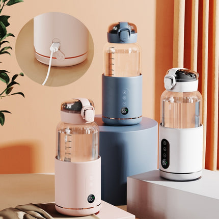 300ml Wireless Instant Water Warmer Electric Kettle for Baby Formula With 5200 mAh Battery Capacity, 300ml  5200 mAh (White), 300ml 5200 mAh (Pink), 300ml  5200 mAh (Blue)