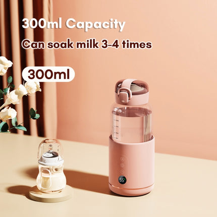300ml Wireless Instant Water Warmer Electric Kettle for Baby Formula With 5200 mAh Battery Capacity, 300ml  5200 mAh (White), 300ml 5200 mAh (Pink), 300ml  5200 mAh (Blue)