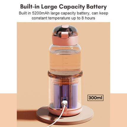 300ml Wireless Instant Water Warmer Electric Kettle for Baby Formula With 5200 mAh Battery Capacity, 300ml  5200 mAh (White), 300ml 5200 mAh (Pink), 300ml  5200 mAh (Blue)