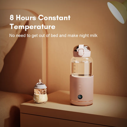 300ml Wireless Instant Water Warmer Electric Kettle for Baby Formula With 5200 mAh Battery Capacity, 300ml  5200 mAh (White), 300ml 5200 mAh (Pink), 300ml  5200 mAh (Blue)