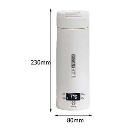 300W 500ml Electric Heating Water Cup Smart Boiling Kettle Temperature Control Kettle, SUS304 US Plug, SUS316 US Plug, SUS304 UK Plug, SUS316 UK Plug, SUS304 EU Plug, SUS316 EU Plug - DealBuddy