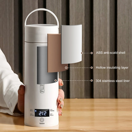 300W 500ml Electric Heating Water Cup Smart Boiling Kettle Temperature Control Kettle, SUS304 US Plug, SUS316 US Plug, SUS304 UK Plug, SUS316 UK Plug, SUS304 EU Plug, SUS316 EU Plug - DealBuddy