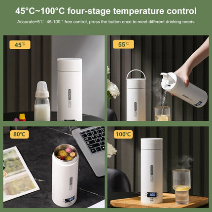 300W 500ml Electric Heating Water Cup Smart Boiling Kettle Temperature Control Kettle, SUS304 US Plug, SUS316 US Plug, SUS304 UK Plug, SUS316 UK Plug, SUS304 EU Plug, SUS316 EU Plug - DealBuddy