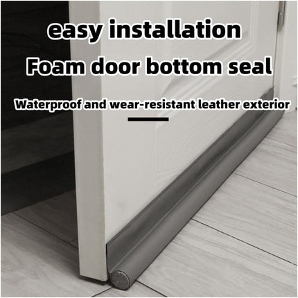 Door Bottom Seal Strip Door Seam Soundproof Windproof Sticker Door Foot Down Gap Self-Adhesive Blocking Strip