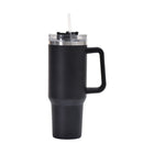 40oz Car Cup Double-Layer Vacuum Cup With Straw Handle Stainless Steel Thermos Cup - DealBuddy