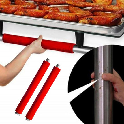 1pair Refrigerator Handle Anti-slip Cover Microwave Oven Oil-proof Handle Cover