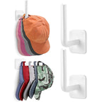 2pcs Baseball Hat Wall Self-Adhesive Hanging Shelf Rack Hook
