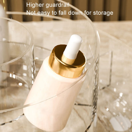 Cosmetic Storage Box Large Capacity Rotating Brush Tube