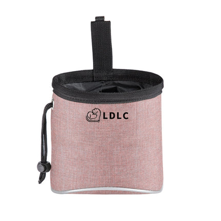 LDLC Outdoor Pet Snack Bag Oxford Cloth Reflective Dog Training Bag, Light Pink, Light Grey, Denim Blue - DealBuddy