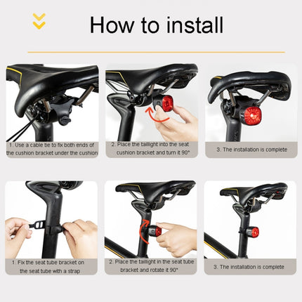 ENLEE EN09 Bicycle Tail Light Bright Warning Light For Night Riding Highway Motorcycle Lights - DealBuddy