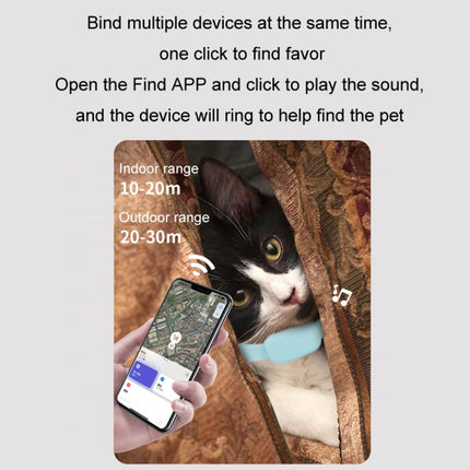Mfi Certified Smart Pet Locator Protective Cover Silicone Collar - DealBuddy