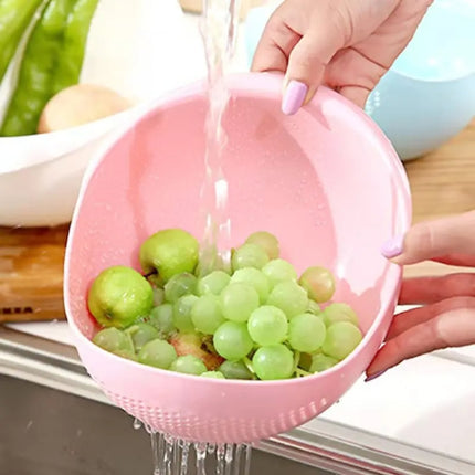 Kitchen Rice Sieve Multifunctional Draining Washing Basket - DealBuddy