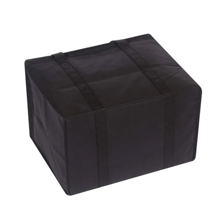 Non-Woven Bento Aluminum Foil Thermal Bag Takeaway Lunch Bag With Bottom Plate, 41x26x33cm - DealBuddy