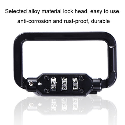 Universal Safety Code Wire Rope Helmet Lock for Motorcycles Bicycles - DealBuddy