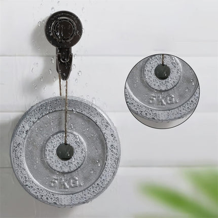 Wall Strong Suction Cup Hook Punch Free Rotating Multi-Purpose Hooks