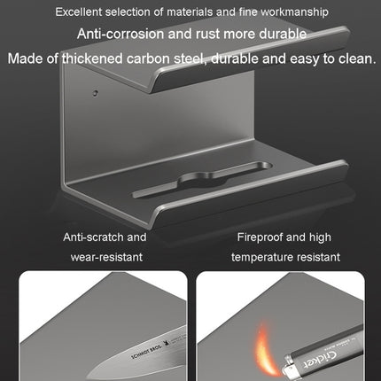 2 In 1 No-Punch Bathroom Shelf Household Paper Towel Cell Phone Toiletries Storage Rack