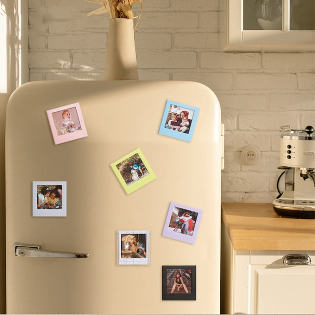 For Polaroid Square Photo Frame Magnetic Building Blocks Assembled Refrigerator Magnet
