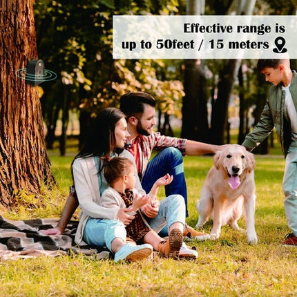 Outdoor Digital Display Adjustable Ultrasonic Bark Stopper Portable Pet Trainer, CSB-21 - DealBuddy