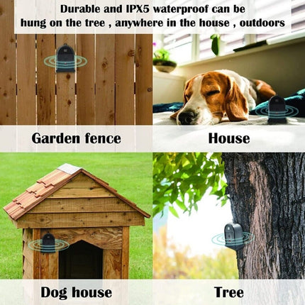 Outdoor Digital Display Adjustable Ultrasonic Bark Stopper Portable Pet Trainer, CSB-21 - DealBuddy