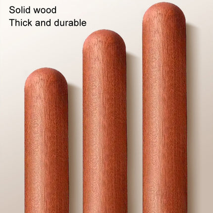 Home Wooden Rolling Pin Nonstick Red Sandalwood Rolling Stick, 25x3cm, 30x3cm, 40x3cm, 30x3.6cm, 40x3.6cm, 50x3.6cm - DealBuddy