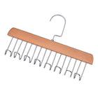 Wooden Sling Hanger Lingerie Vest Tie Organizer Household Wave Drying Racks