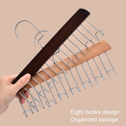 Wooden Sling Hanger Lingerie Vest Tie Organizer Household Wave Drying Racks