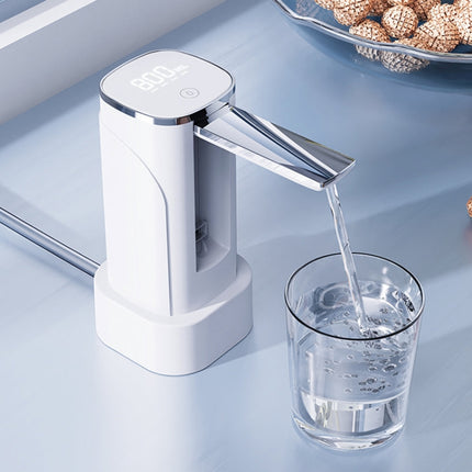 Digital Display Foldable Water Bottle Pump Electric Water Dispenser - DealBuddy