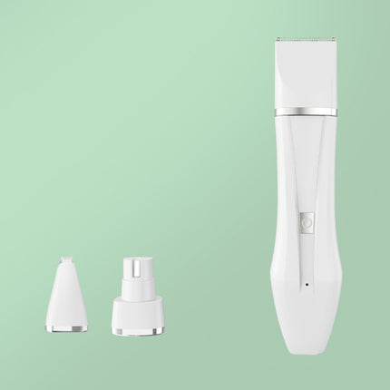 Multifunctional Pet Electric Shaver Cat And Dog Hair Clipper, 2-in-1 Green, 2-in-1 White, 3-in-1 Green, 3-in-1 White, 4-in-1 Green, 4-in-1 White - DealBuddy