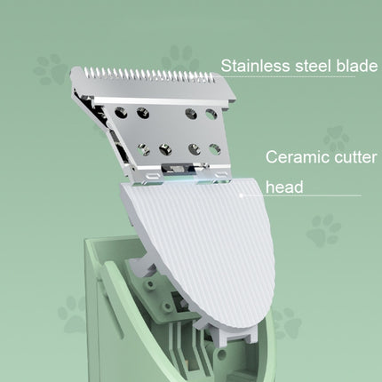 Multifunctional Pet Electric Shaver Cat And Dog Hair Clipper, 2-in-1 Green, 2-in-1 White, 3-in-1 Green, 3-in-1 White, 4-in-1 Green, 4-in-1 White - DealBuddy