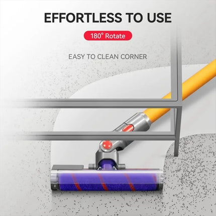 Vacuum Cleaner Floor Brush Head With Green Light, For Dyson V10 Slim V12 Slim, For Dyson V7 V8 V10 V11 V15 - DealBuddy