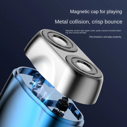 Double-head Mini Magnetic Shaver Portable Men Electric Shaver - DealBuddy