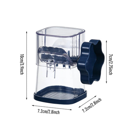 Nut Chocolate Manual Crusher Food Chopper Grinder for Making Toppings