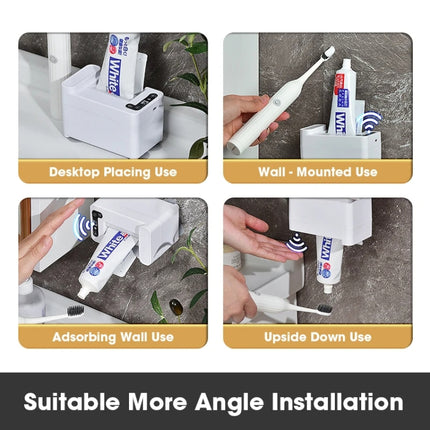 Smart Induction Toothpaste Squeezer Electric Automatic Toothpaste Dispenser