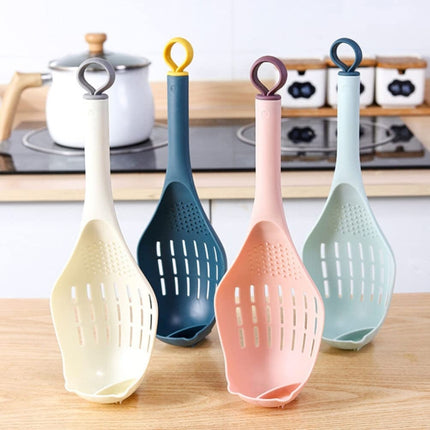 Multifunctional Garlic Press Filter Slotted Spoon Baby Food Grinding Tools - DealBuddy