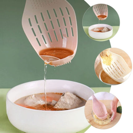 Multifunctional Garlic Press Filter Slotted Spoon Baby Food Grinding Tools - DealBuddy