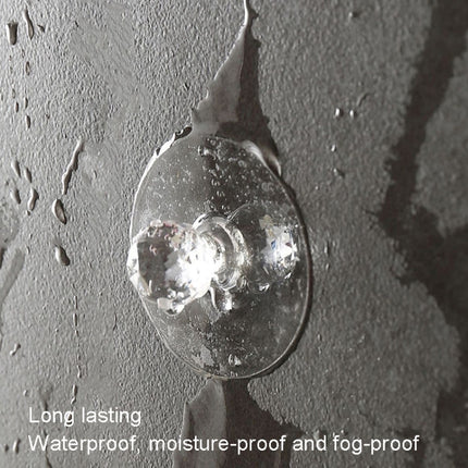 2pcs /Pack Invisible Cabinet Drawer Suction Cup Sticky Handle Acrylic Self-Adhesive Closet Glass Handle