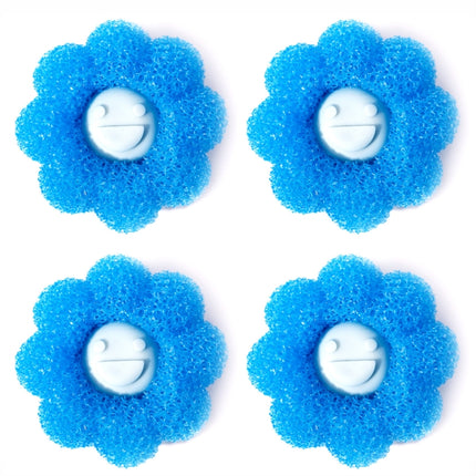 4pcs /Set Household Anti-tangle Laundry Balls Anti-knotting Laundry Cleaning Ball for Washing Machine